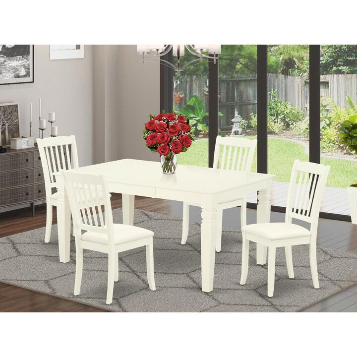 Dining Room Set Linen White