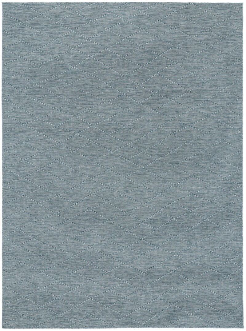 HomeRoots Geometric Indoor Outdoor Area Rug image number 0