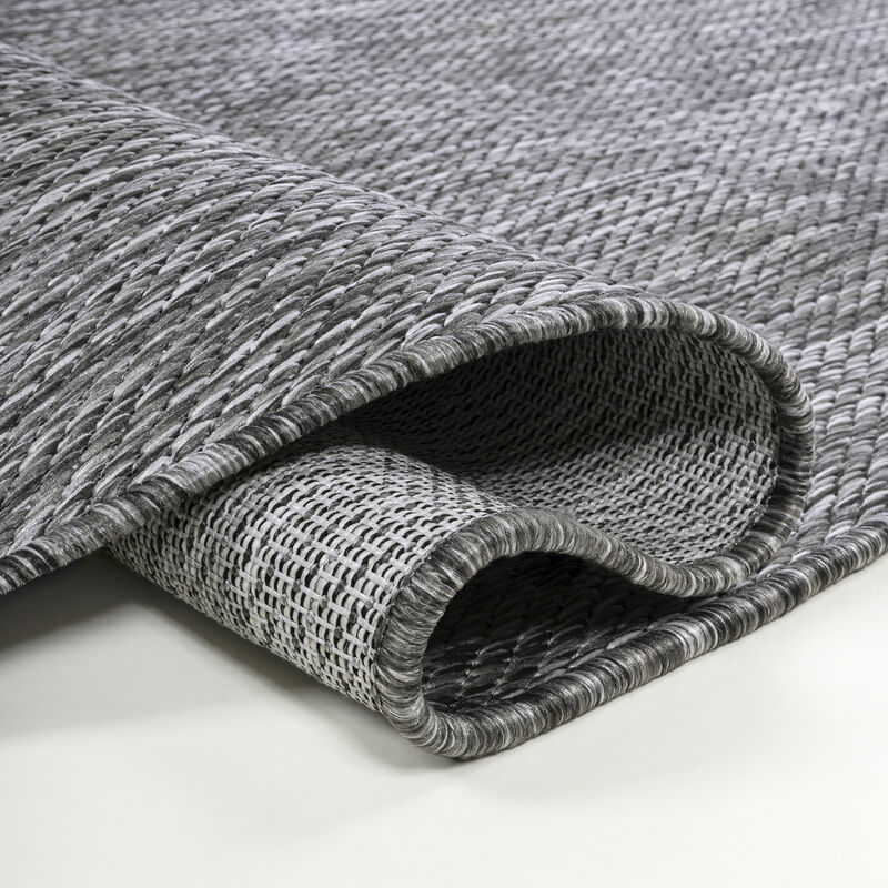 Evan Modern Rustic Organic Curve Area Rug