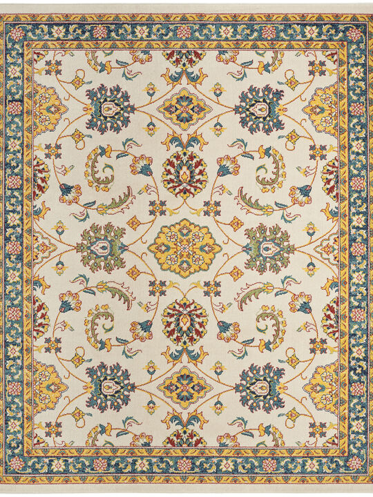 Nourison Essentials NRE05 Ivory/Gold 8' x 10' Rug