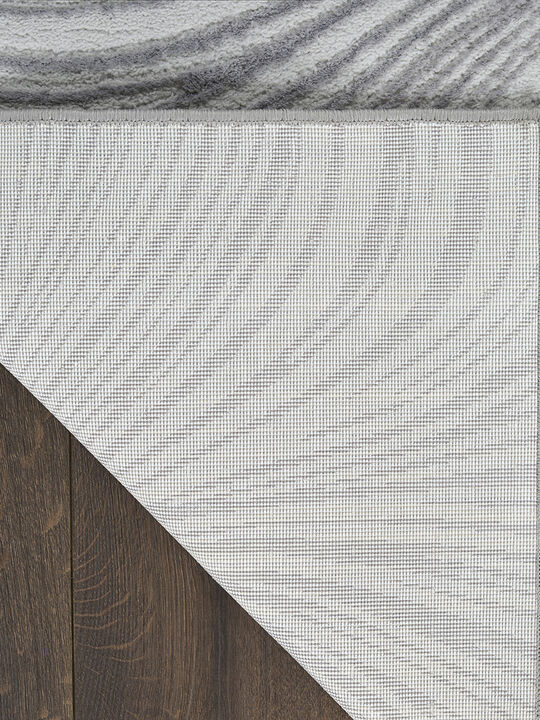 Central Park West CEP02 Gray 6' x 9' Rug
