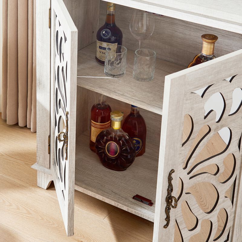 Jemulf Sideboard Storage Cabinet image number 5