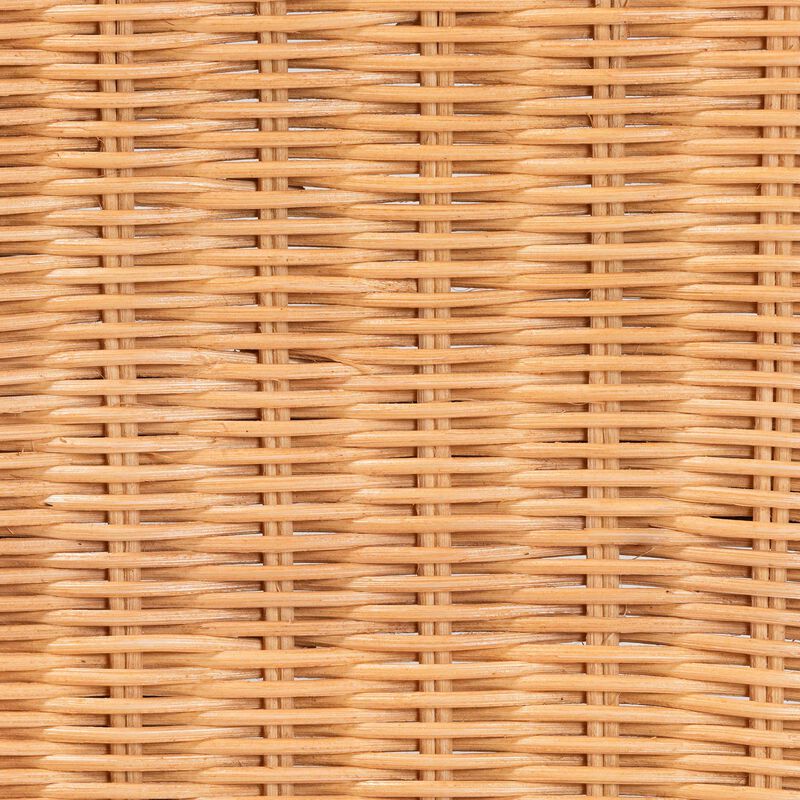 Noura Natural Rattan Footstool image number 3