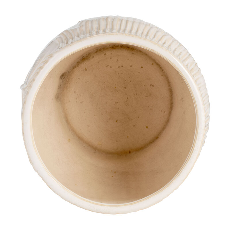 7" Grandpa Planter, White