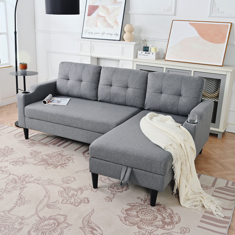 Sapgle Convertible Sleeper Sofa image number 4