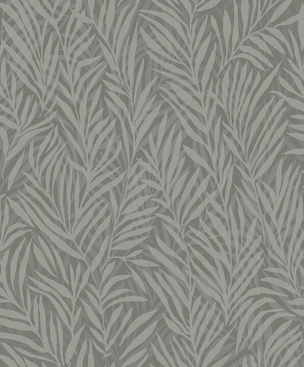 Holzer Dark Green Fern Wallpaper