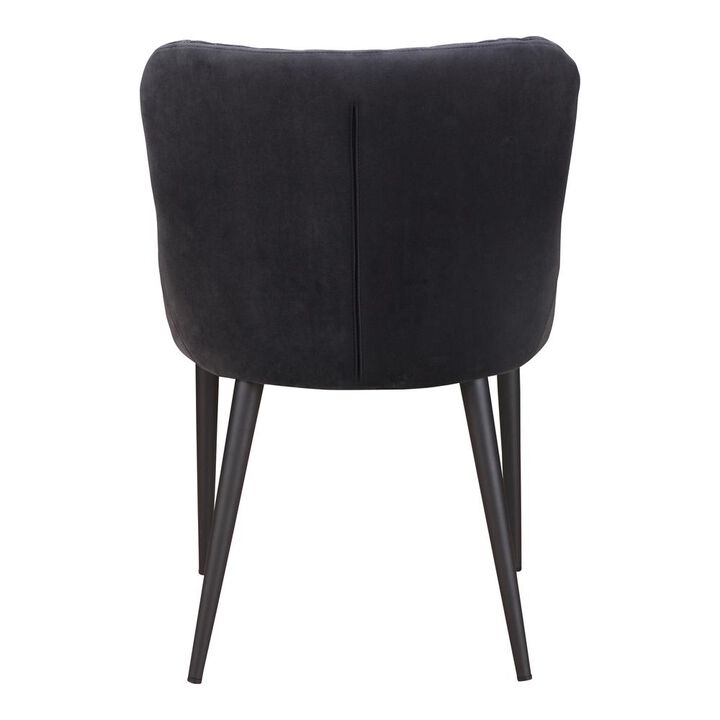 Moe's Home Collection Etta Dining Chair Dark Grey