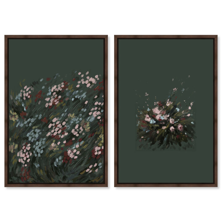 Subtle Universe Set Abstract Canvas Print by Oliver Gal