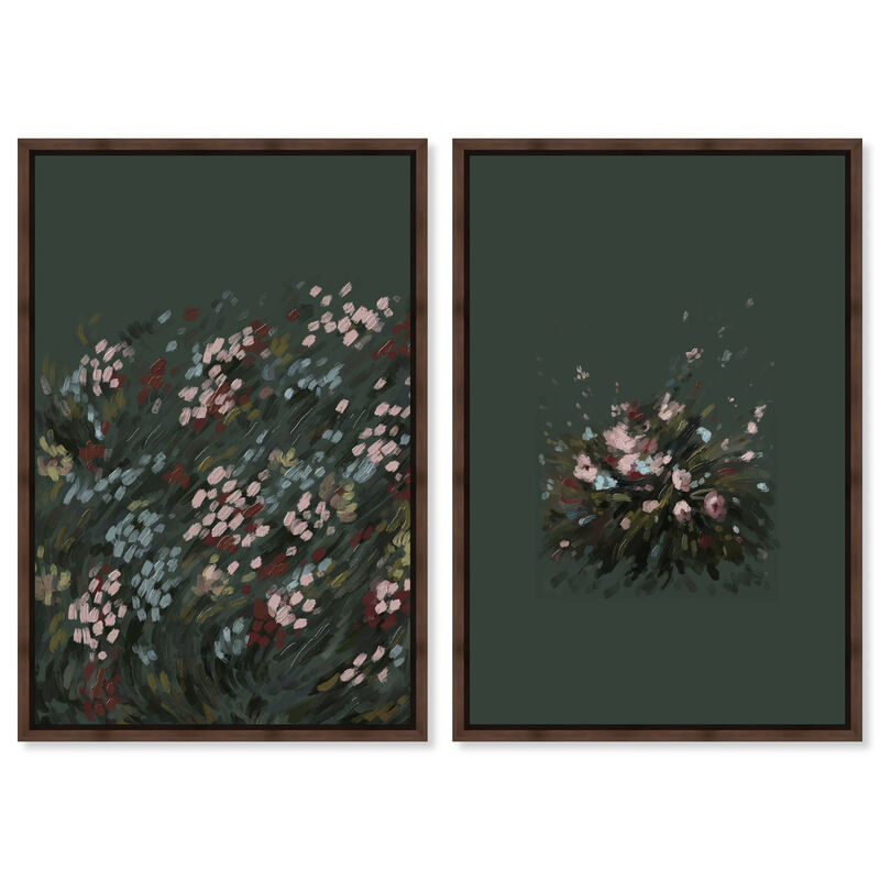Subtle Universe Set Abstract Canvas Print by Oliver Gal image number 0