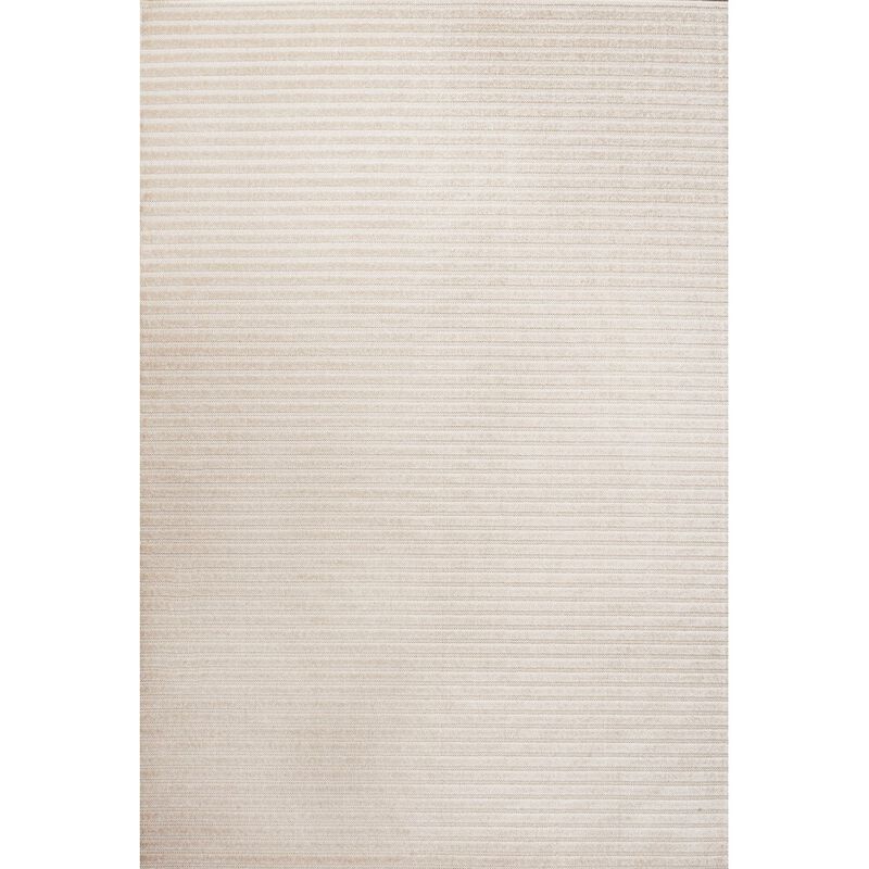 Aarhus Minimalist Scandi Striped Area Rug
