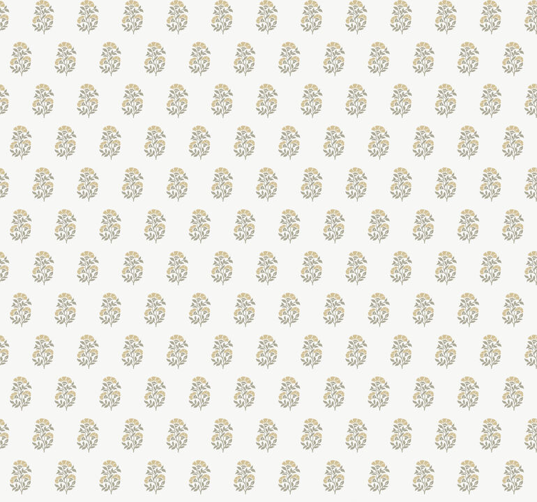 Sylvie Neutral Floral Wallpaper