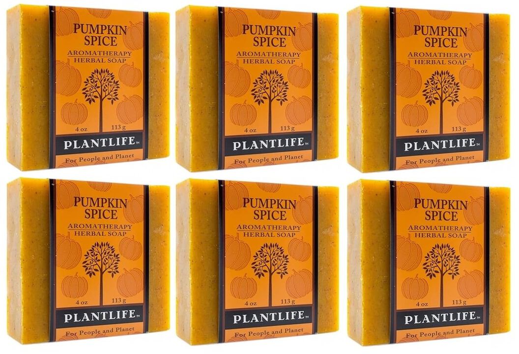 PLANTLIFE BAR SOAP PUMPKIN SPICE 6 PACK