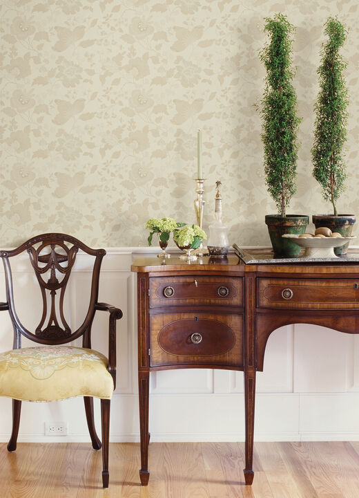 Vittoria Cream Floral Wallpaper (Set of 2)