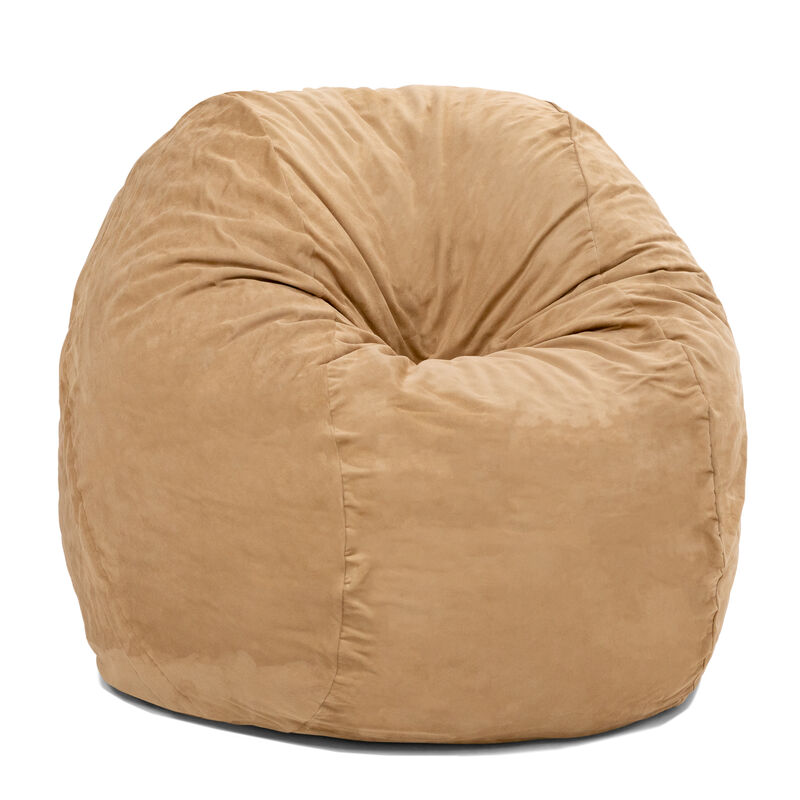 Jaxx Saxx 4 Foot Round Bean Bag w/ Removable Cover