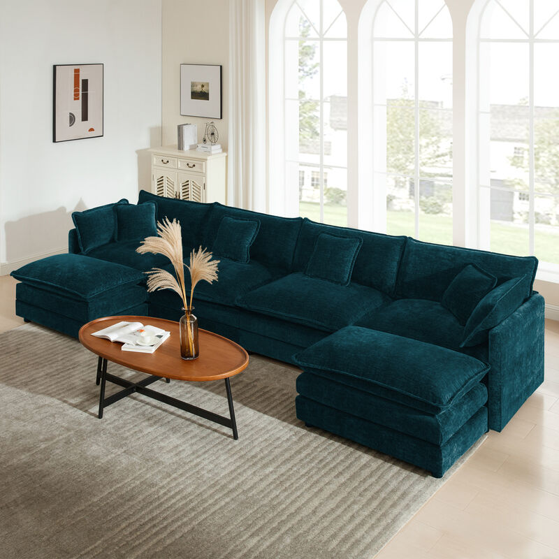 Gisurk Modular Large U-Shape Sectional Sofa image number 2