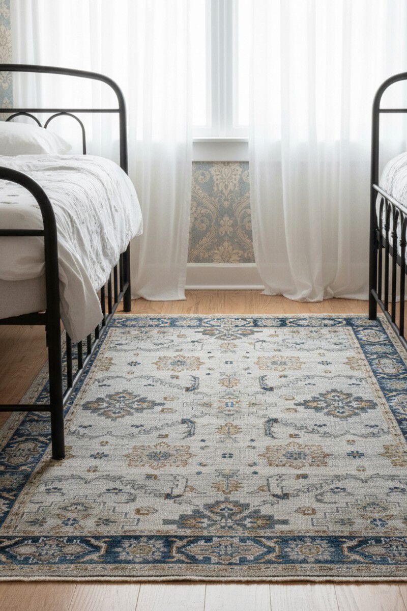 Centra CET725 Gray/Blue 9' x 12' Rug image number 5