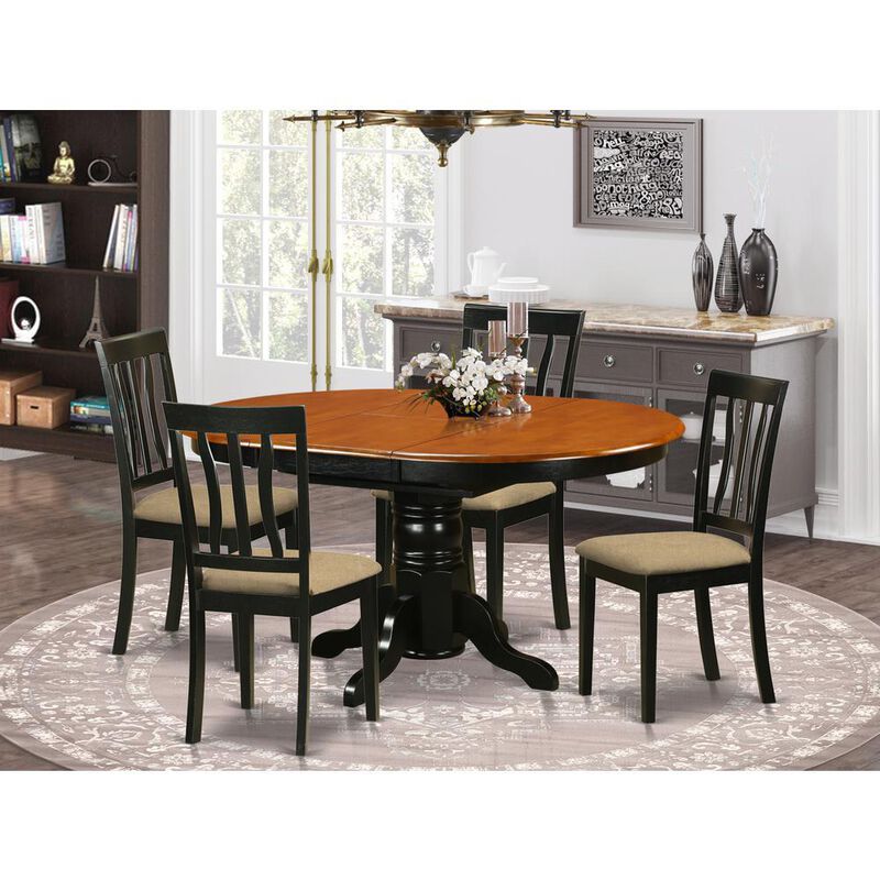 5 Pc Dining room set with 4 cusion chairs