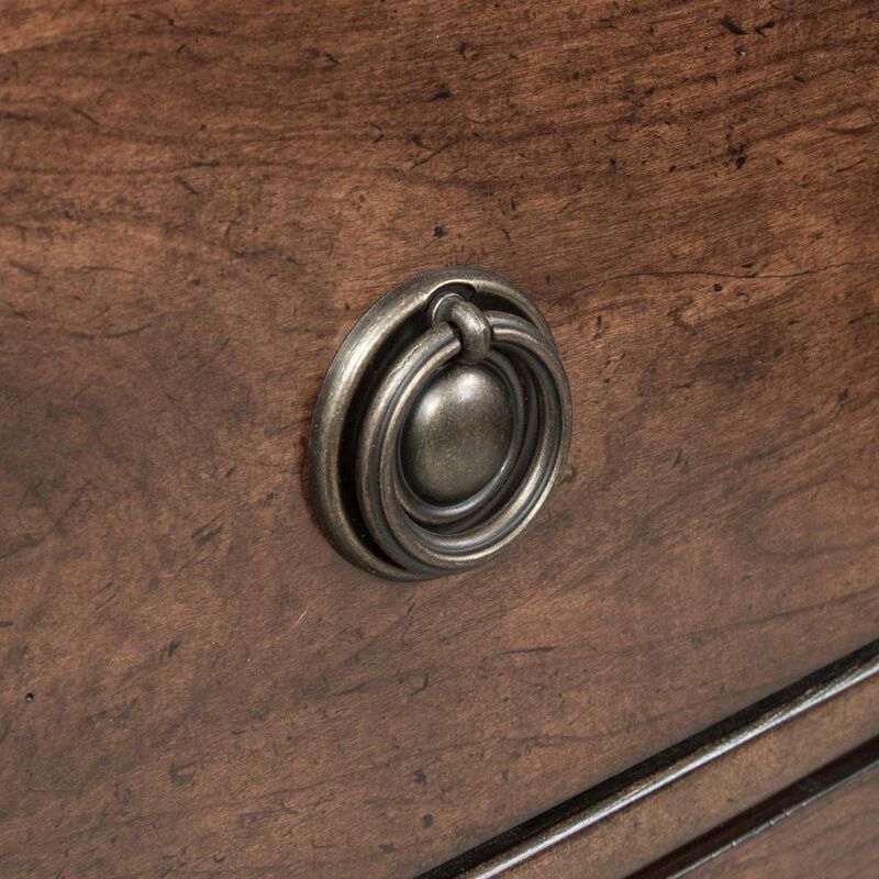 Liberty Furniture Rustic Traditions 8 Drawer Dresser in Rustic Cherry image number 4