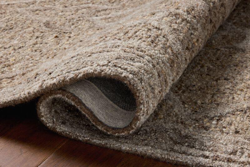 Mabel MBL-01 Bark/Graphite 3'6" x 5'6" Rug image number 3