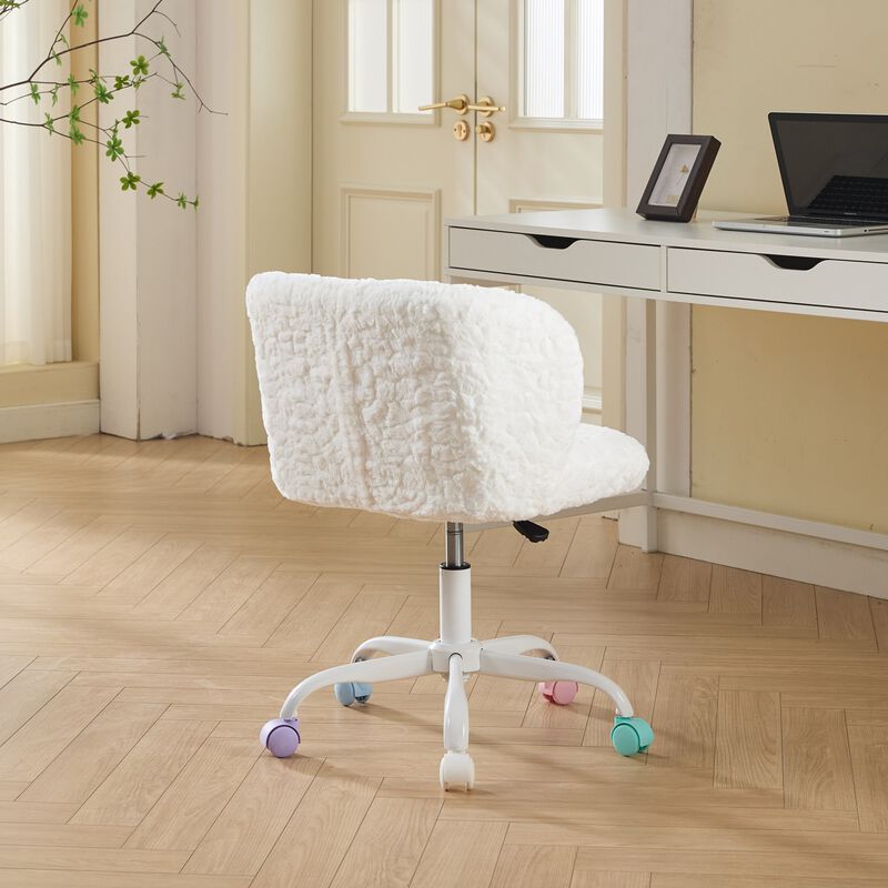 Ludfup Swivel Vanity Chair image number 3