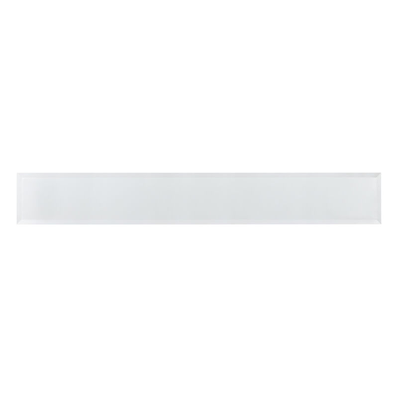 HomeRoots 56" Silver and Gunmetal Mirrored Glass and Metal Console Table image number 4