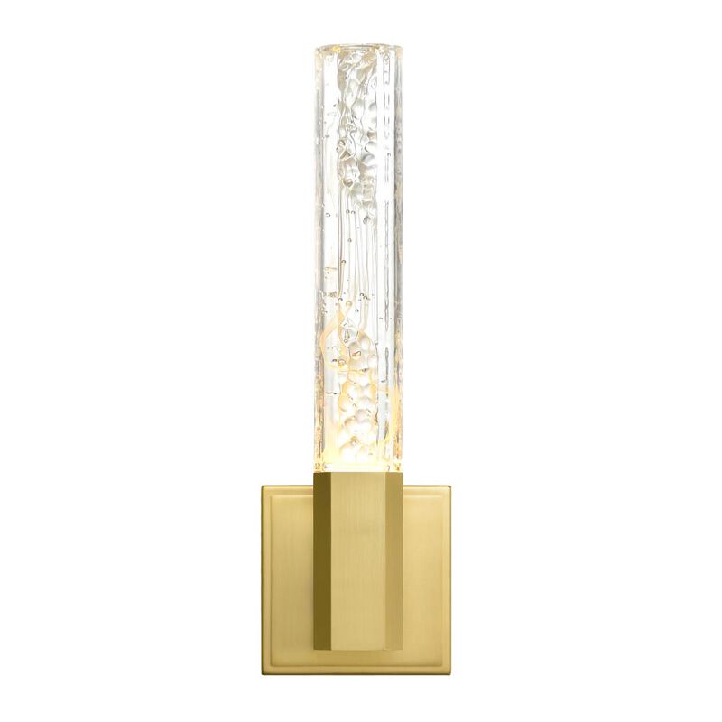 Greta Integrated LED Brass Wall Light