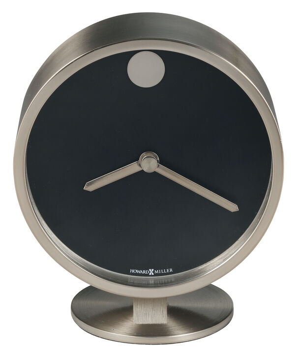 Howard Miller 645821 Howard Miller Aurora Tabletop Clock 645821 Nickel