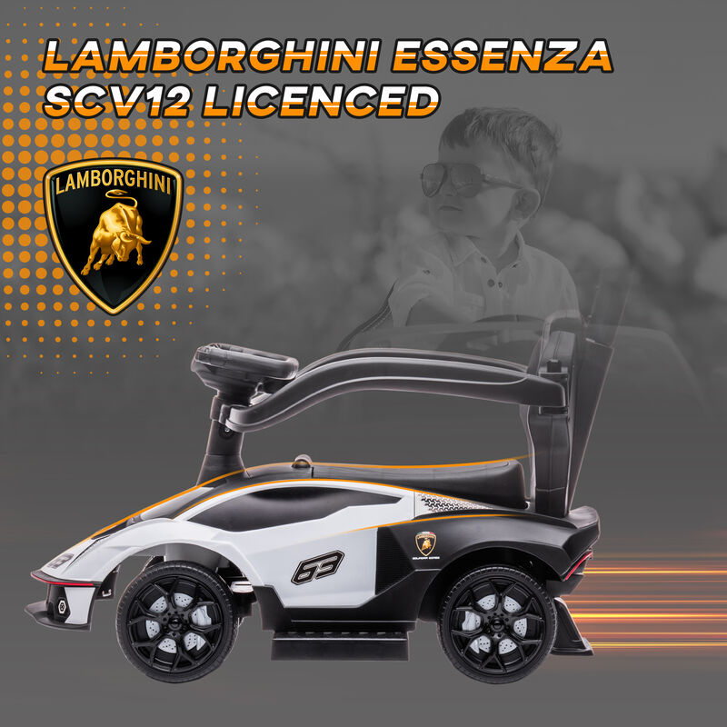 BreeBe Toddler Push Car, Lamborghini Stroller Walking Car image number 3