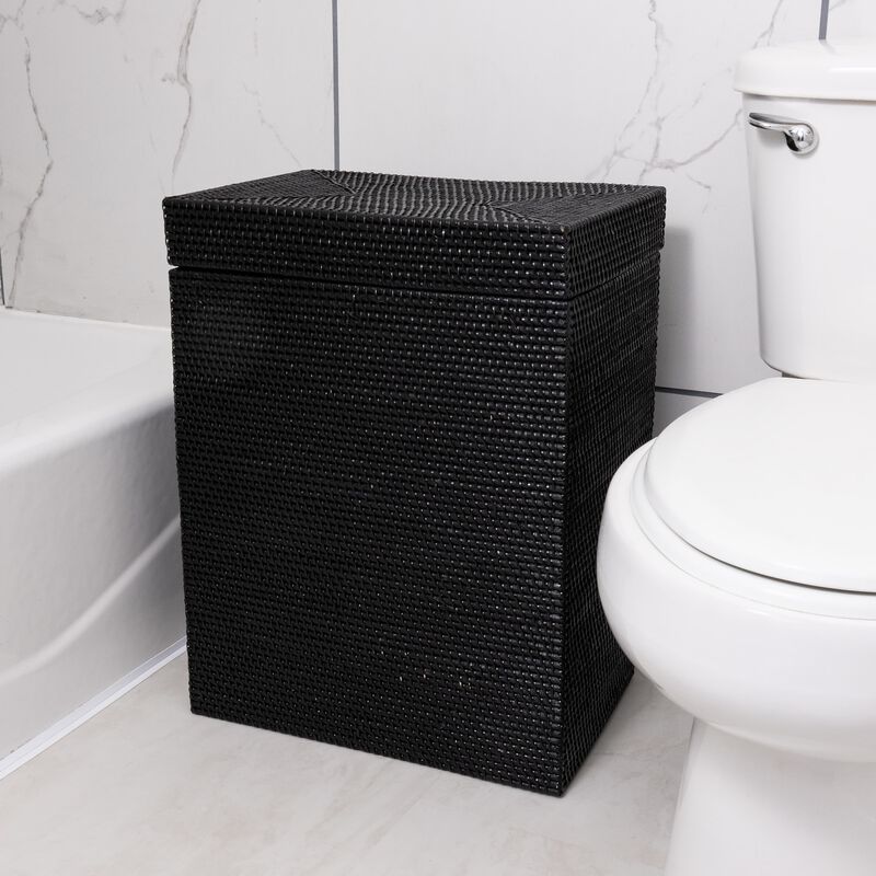 Saboga Home&trade; Rectangular Hamper with Hinged Lid image number 2
