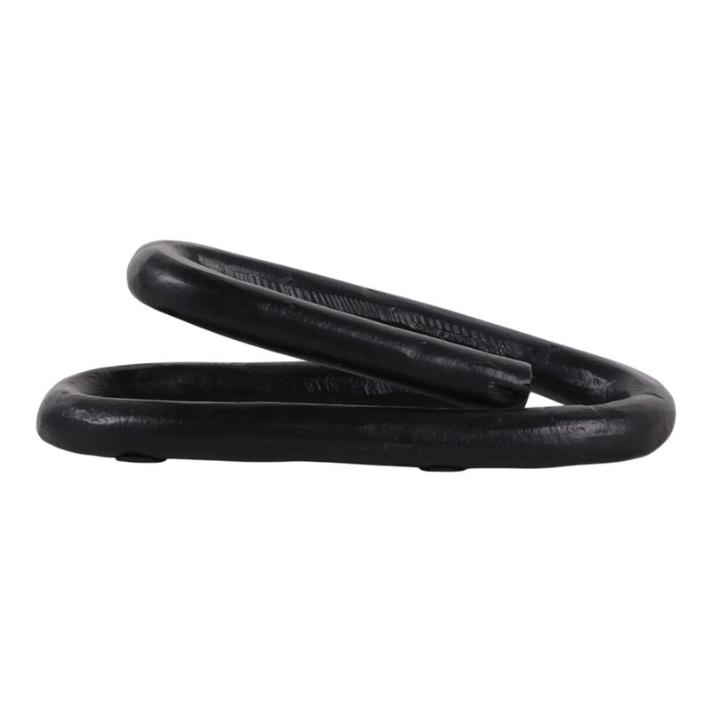 8x4" Paper Clip Object, Black image number 4