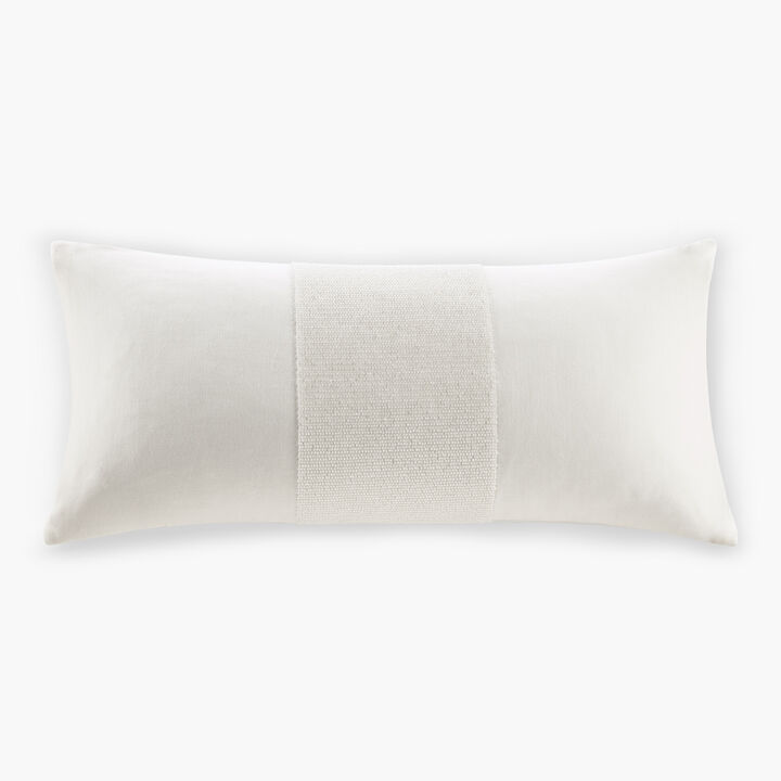 Gracie Mills Berry Beaded Cotton Velvet Oblong Decor Pillow