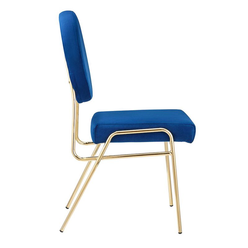 Craft Performance Velvet Dining Side Chair image number 3
