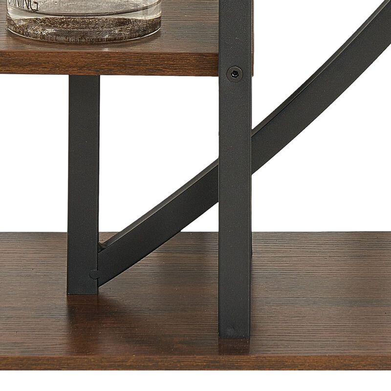 2 Pack 6 Tier Plant Stand with Grow Lights, Half Moon Indoor Plant Shelf image number 3