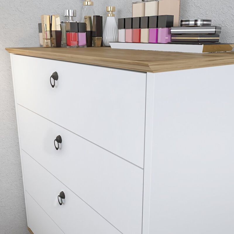 Decorotika Sahra Dresser White Oud Oak