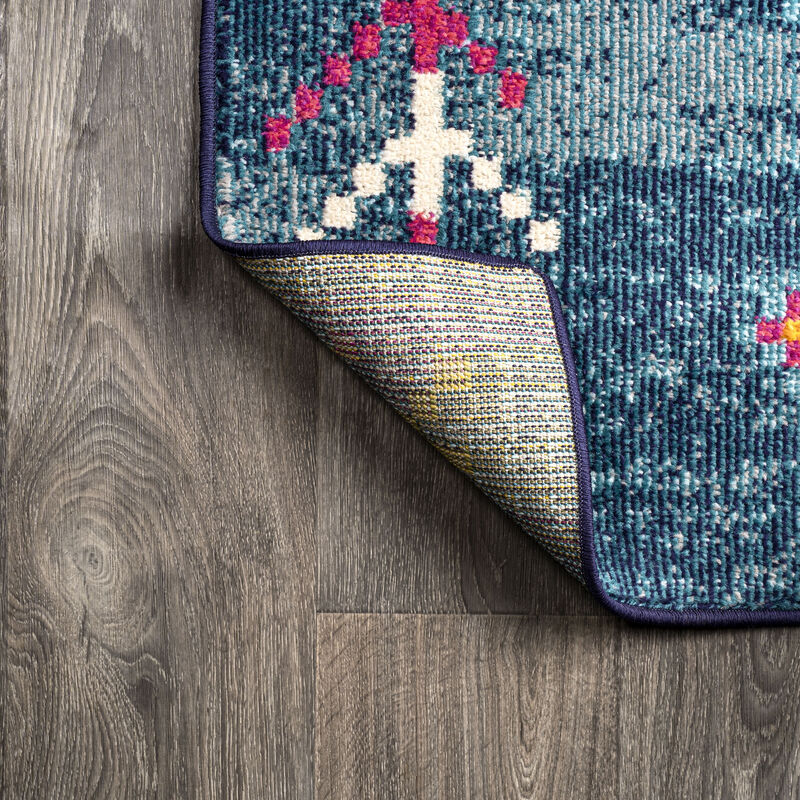 Tribal Love Geometric Area Rug