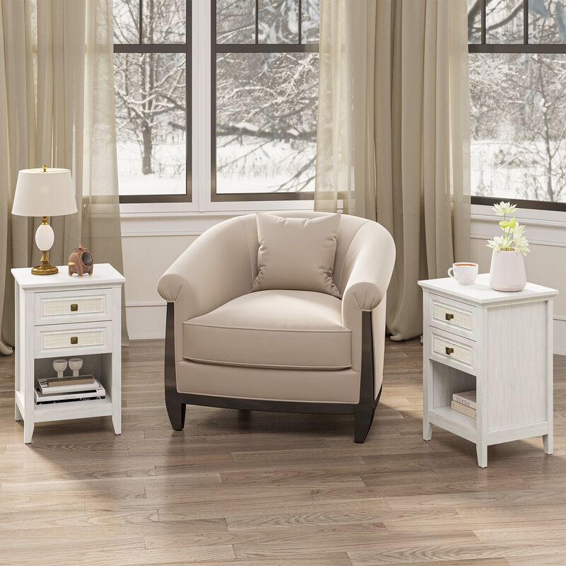 Tuzut 2-Piece Nightstand image number 2