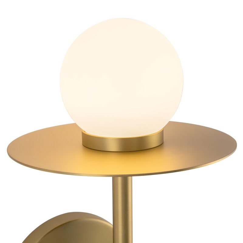 Elixir 16-in Damp-Rated Dimmable LED Wall Sconce image number 4
