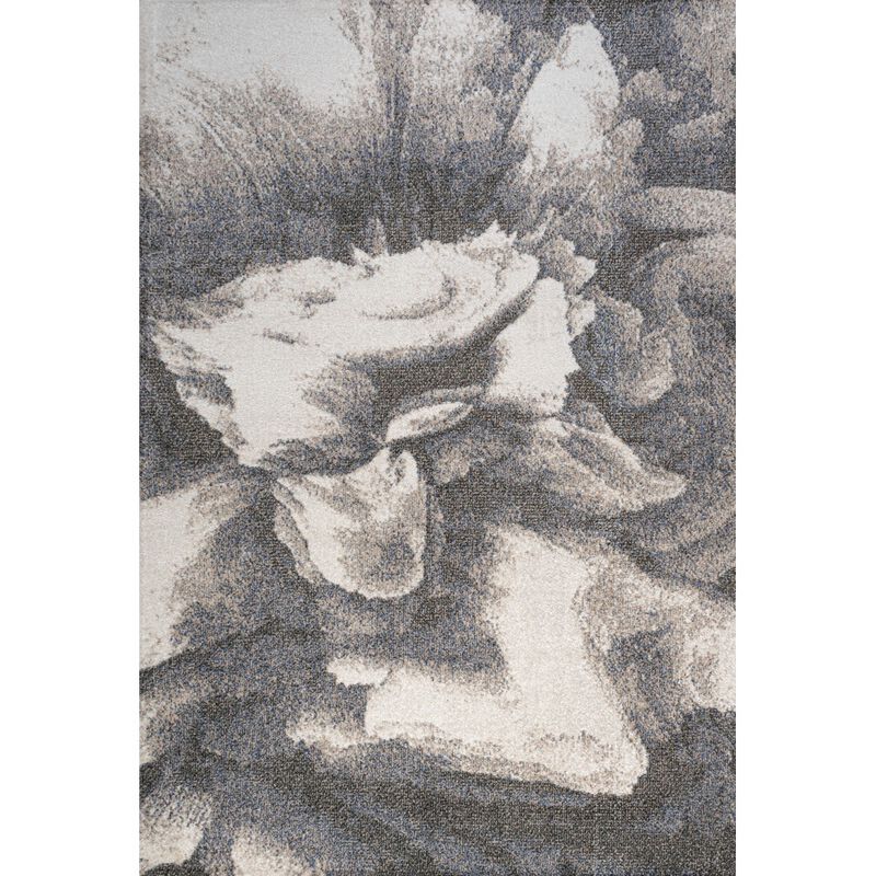 Petalo Abstract Two Tone Modern Area Rug