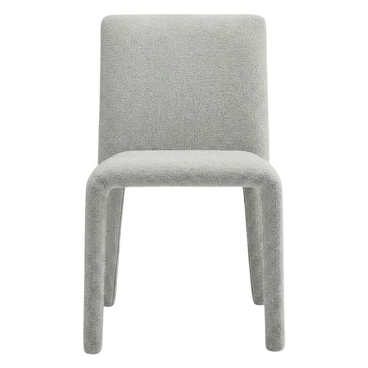 Fabric Upholstered Dining Chair with Cushioned Seat for Dining Room, Navy