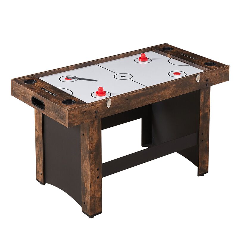 3 in 1 Combo Game Table 54in Air Hockey Ping Pong and Foosball image number 7