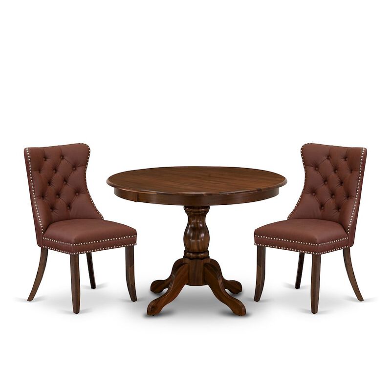 3 Piece Kitchen Table & Chairs Set