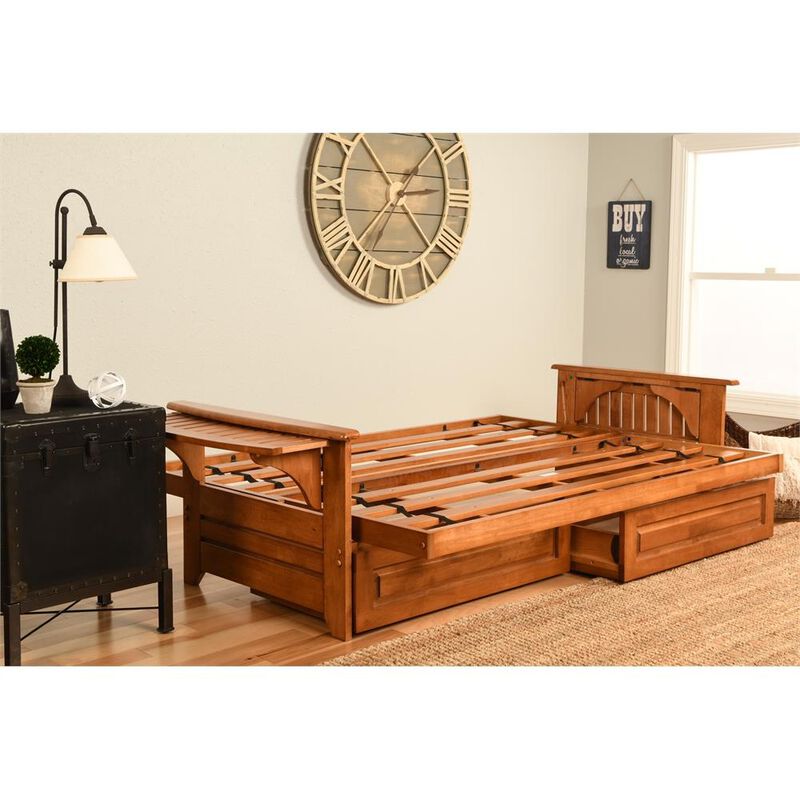 Phoenix Frame-Barbados Finish-Storage Drawers