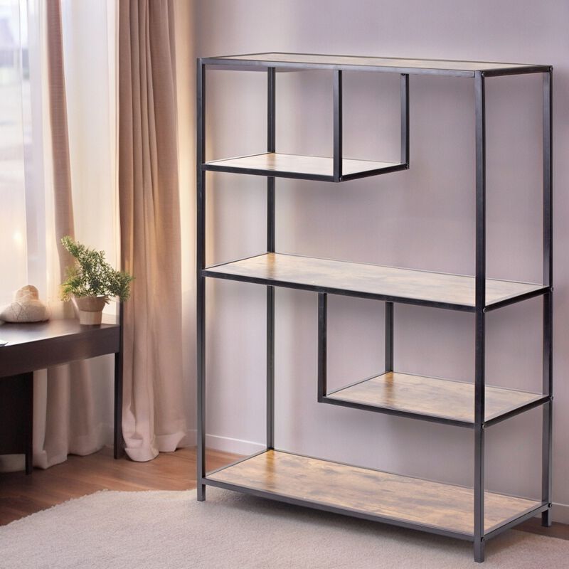 Modern Floor Shelf for Home Storage and Decorative Display