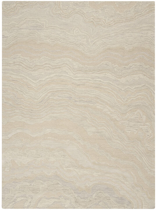 Graceful GRU01 Beige 8'6" x 11'6" Rug