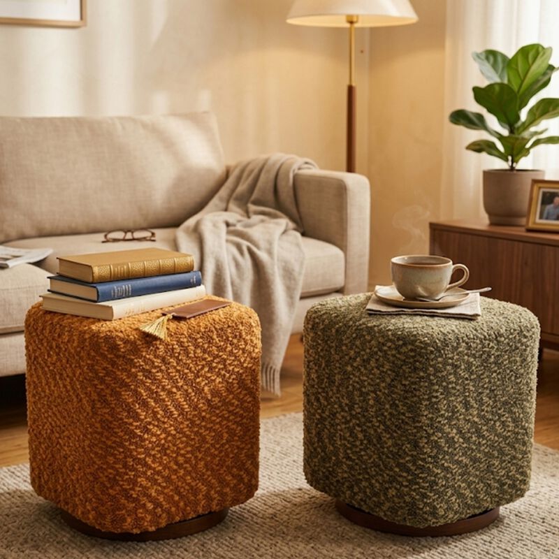 Dossar Swivel Vanity Stool image number 4
