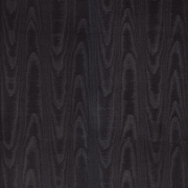 Angelina Black Moire Wallpaper