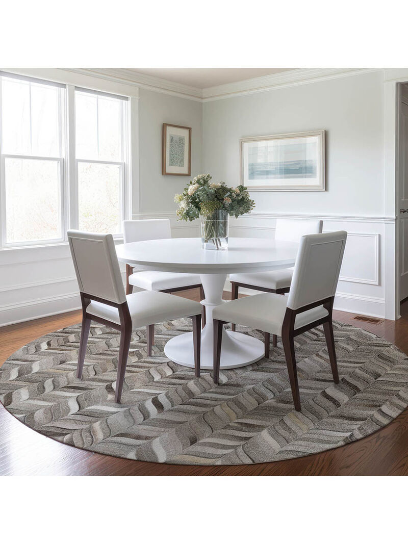 Bozeman BM11 8' Round Rug