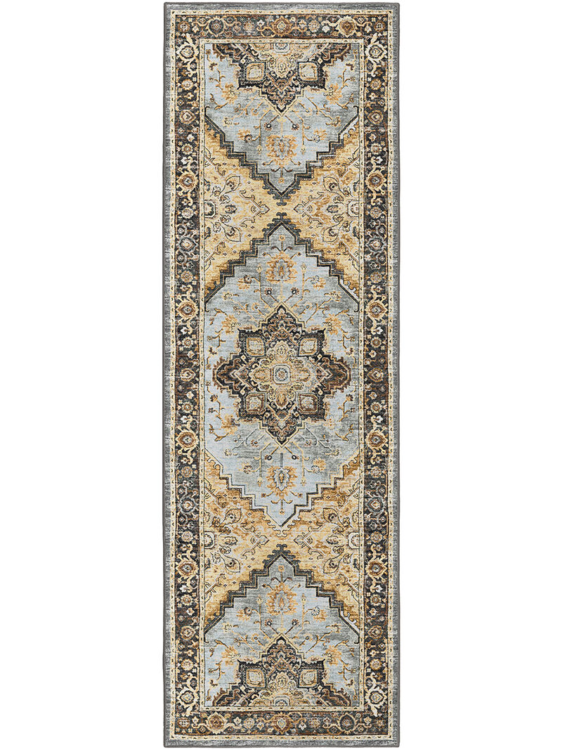 Jericho JC2 Pewter 2'6" x 10' Rug