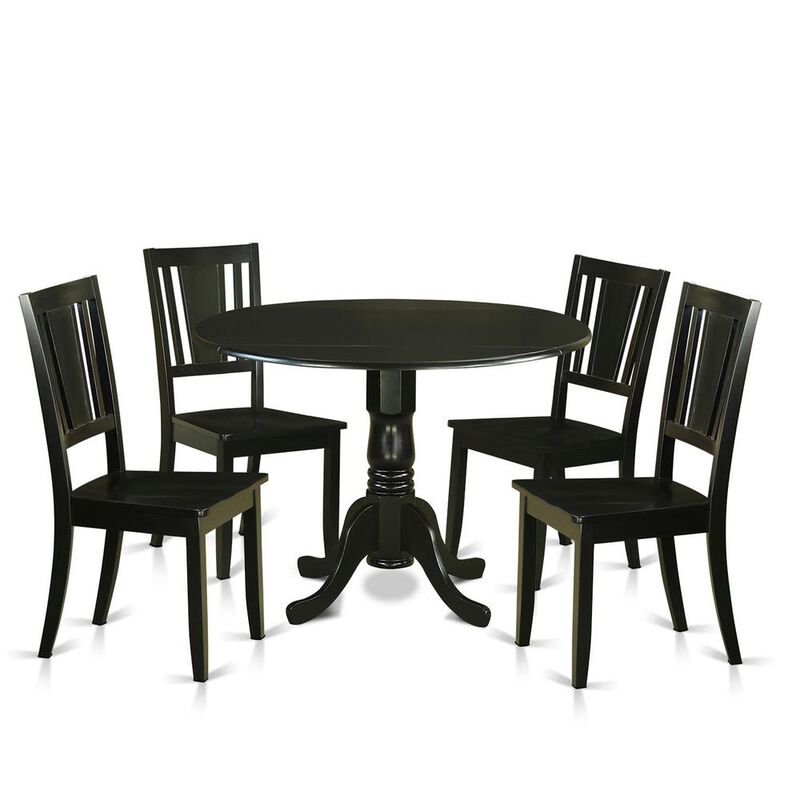 5 PC Dining room set for 4-Small Kitchen Table and 4 Kitchen Chairs
