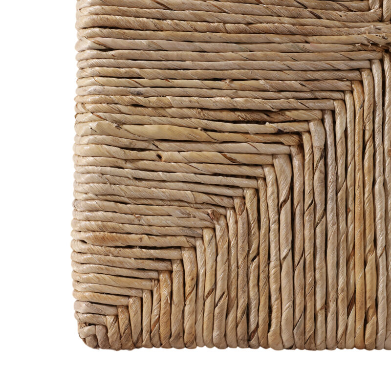 18x18" Rattan Square Ottoman image number 4